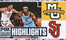 No. 11 Marquette Golden Eagles vs. No. 12 St. John's Red Storm Highlights | Fox College Hoops