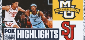 No. 11 Marquette Golden Eagles vs. No. 12 St. John's Red Storm Highlights | Fox College Hoops