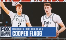 Cooper Flagg dominates in Duke's 110-67 win over Illinois | FOX College Hoop