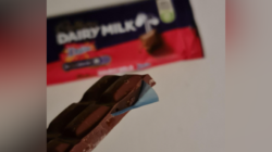 Dad Bites Into Chocolate Bar, Immediately Notices Something Is Very Wrong