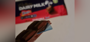 Dad Bites Into Chocolate Bar, Immediately Notices Something Is Very Wrong