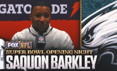 Saquon Barkley's best moments during Super Bowl LIX Opening Night | NFL on FOX