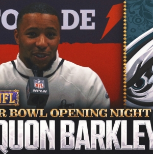 Saquon Barkley's best moments during Super Bowl LIX Opening Night | NFL on FOX