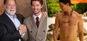 ‘White Lotus’ star plans to leave room when famous family watches his nude scenes