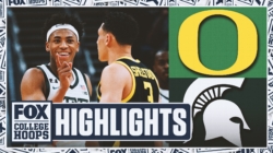 Oregon Ducks vs. Michigan State Spartans Highlights | Big Ten Tournament | FOX College Hoops