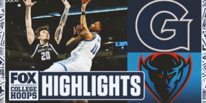 Georgetown Hoyas vs. DePaul Blue Demons Highlights | FOX College Hoops