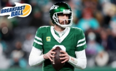 Should Aaron Rodgers or Russell Wilson be signed by the Steelers or Giants? | Breakfast Ball