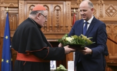 Former Archbishop of Prague Dominik Duka Awarded the János Esterházy Prize