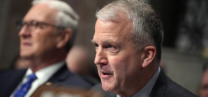 Republican Senator Faces Angry Protesters, Questions in Red State