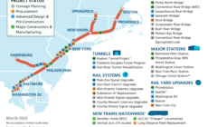 Amtrak Update Shows Map of New Rail Projects