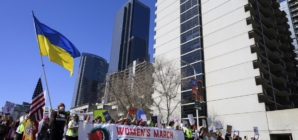 Thousands attend women’s march in downtown Los Angeles