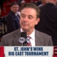 Rick Pitino talks winning Big East Tournament & March Madness expectations for St. John's