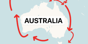 Map shows Chinese navy encircling US ally Australia in unprecedented show of force