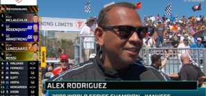 Alex Rodriguez on his first INDYCAR ride along ahead of St. Petersburg | INDYCAR on FOX