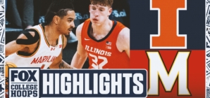 Illinois Fighting Illini vs. Maryland Terrapins Big Ten Tournament Highlights | FOX College Hoops