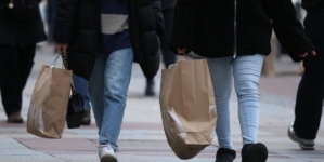 Retail sales rose modestly in February, but fell short of forecasts