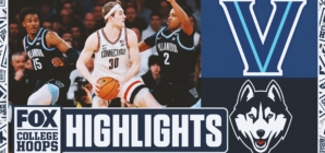 Villanova Wildcats vs. UConn Huskies Big East Tournament Highlights | FOX College Hoops