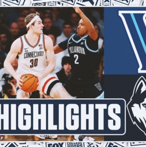 Villanova Wildcats vs. UConn Huskies Big East Tournament Highlights | FOX College Hoops