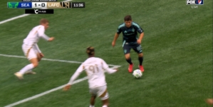 Kalani Kossa-Rienzi embarrasses LAFC's backline to help Seattle Sounders strike first