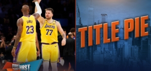 Celtics, Thunder and Lakers take biggest slices of Nick's first 2025 Title Pie | First Things First