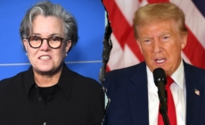 Trump pokes fun at Rosie O’Donnell after she flees US