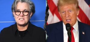 Trump pokes fun at Rosie O’Donnell after she flees US