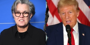 Trump pokes fun at Rosie O’Donnell after she flees US