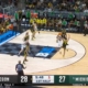 Jeremy Fears Jr. nails a tough and-1 jump shot, giving MSU the lead over Oregon