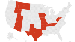 Map Shows 10 States Changing Rules on SNAP Benefits