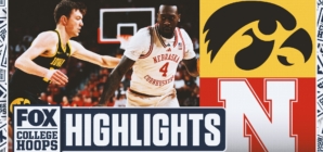 Iowa Hawkeyes vs. Nebraska Cornhuskers Highlights | FOX College Hoops