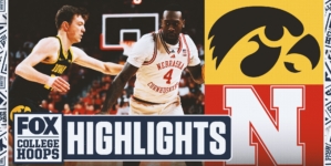 Iowa Hawkeyes vs. Nebraska Cornhuskers Highlights | FOX College Hoops