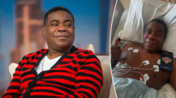 Tracy Morgan suffered from food poisoning courtside at Knicks game