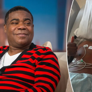 Tracy Morgan suffered from food poisoning courtside at Knicks game