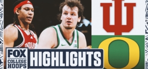 No. 9 Indiana vs. No. 8 Oregon Highlights | Big Ten Tournament | FOX College Basketball