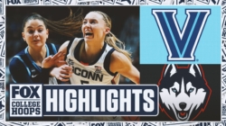 Villanova Wildcats vs. UConn Huskies Big East Tournament Highlights | FOX College Hoops