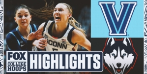 Villanova Wildcats vs. UConn Huskies Big East Tournament Highlights | FOX College Hoops