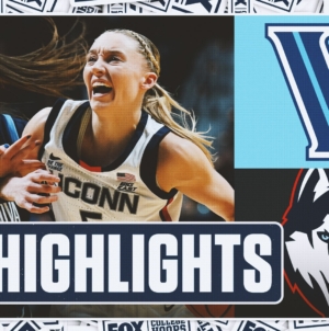 Villanova Wildcats vs. UConn Huskies Big East Tournament Highlights | FOX College Hoops