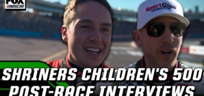 Shriners Children's 500: Christopher Bell, Denny Hamlin & more post-race interviews | NASCAR on FOX