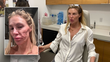 ‘Real Housewives’ star taken to hospital after calling 911 herself