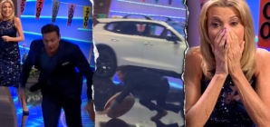 ‘Wheel of Fortune’ host Ryan Seacrest takes dramatic tumble on stage