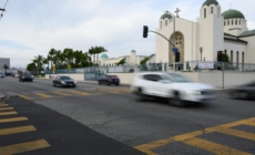 Father handed gun to son in alleged drive-by gang killing, LAPD says