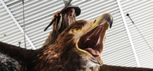 Hobbit-themed eagle sculptures to depart New Zealand airport