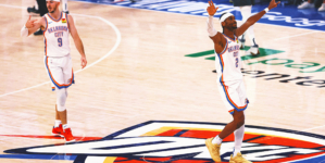 Oklahoma City's defense lifts it to another blowout win in Game 1 against Minnesota