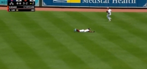 Orioles' Cedric Mullins makes an incredible diving catch vs. Twins
