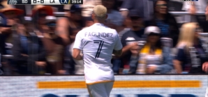 Diego Fagúndez scores a beautiful goal to put Galaxy up 1–0 over San Diego