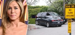 ‘Friends’ star Jennifer Aniston’s gate at LA home gets rammed, suspect arrested