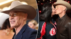 Hollywood actor Neal McDonough shares first on-screen kiss with real-life wife