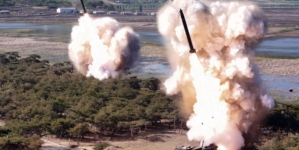 North Korea Photos Show Nuclear Counterattack Missile Test