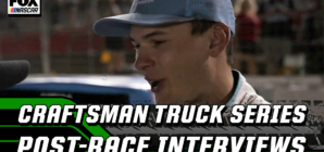Corey Heim & Ross Chastain interviews after North Carolina Education Lottery 200 | NASCAR on FOX