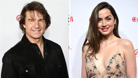 Tom Cruise, Ana de Armas step out in London park on actress’s birthday